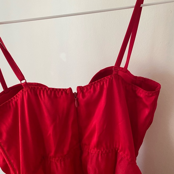Victoria’s Secret Red Bustier Dress - Picture 10 of 10